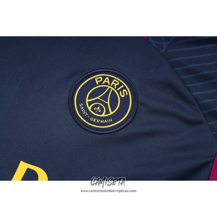 Chandal del Paris Saint-Germain 2023-2024 Manga Corta Azul - Pantalon Corto